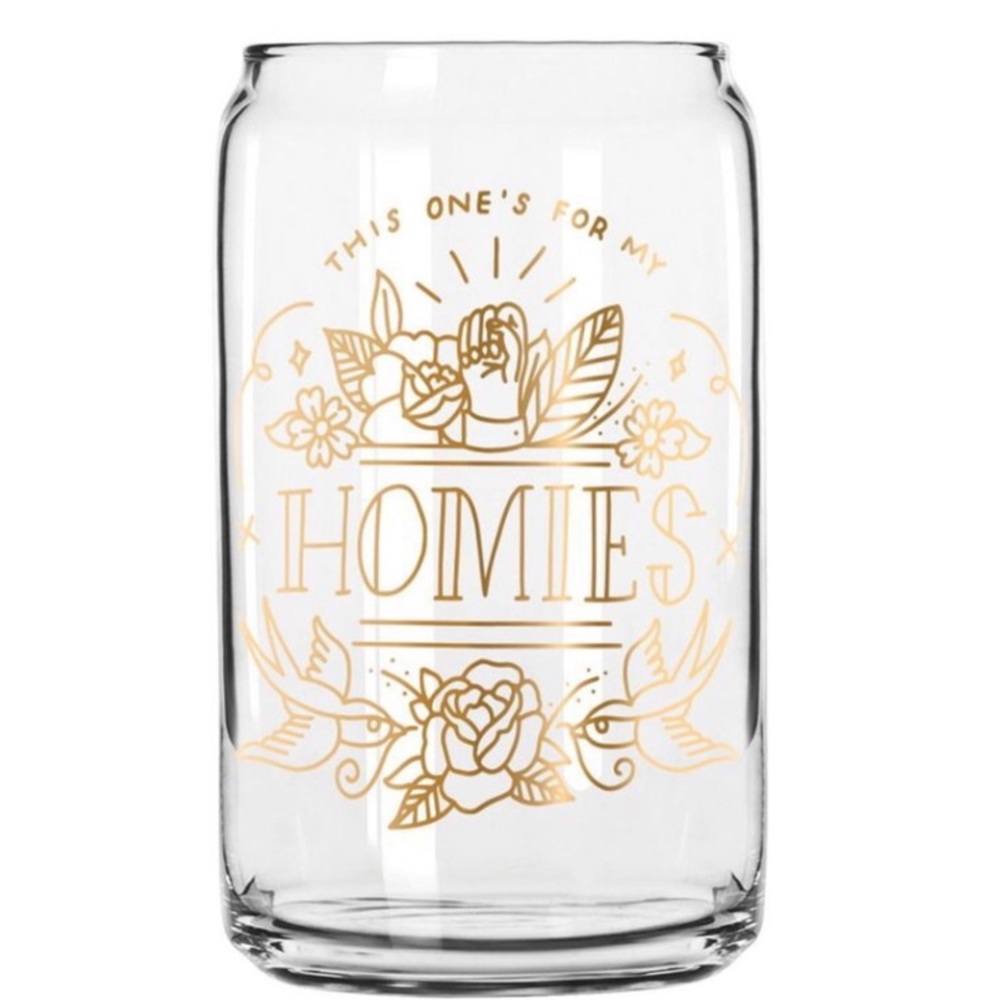 This Ones For My Homies - Beer Glass